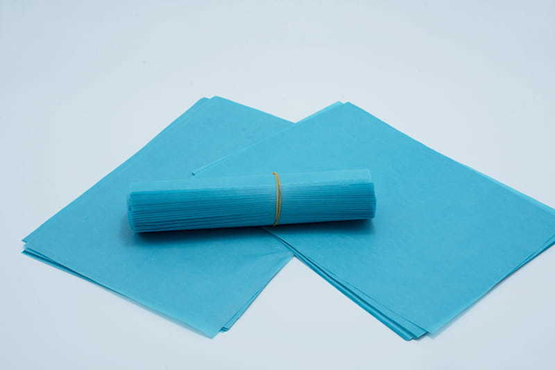Papier Crêpe Bleu